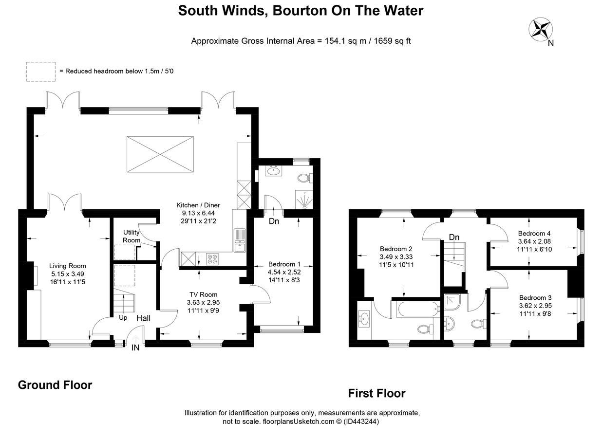 South Winds Villa Bourton-on-the-Water ภายนอก รูปภาพ